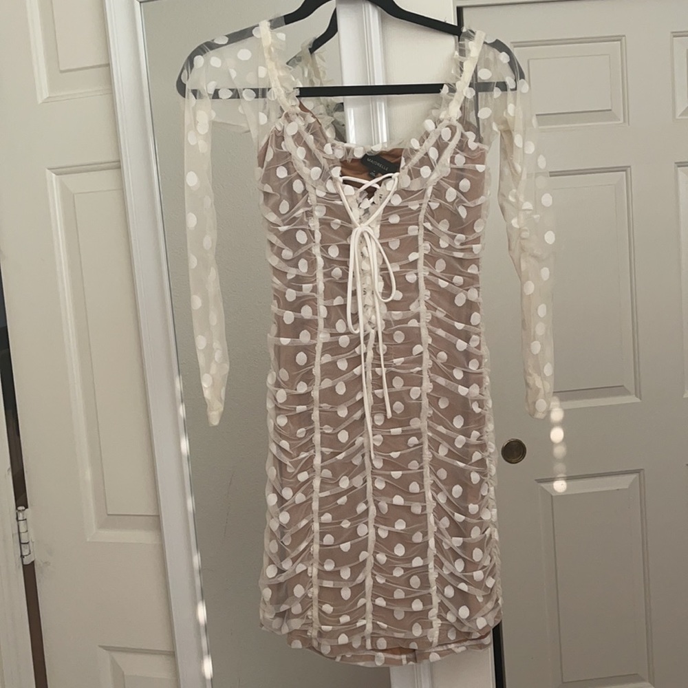 White beautiful dress